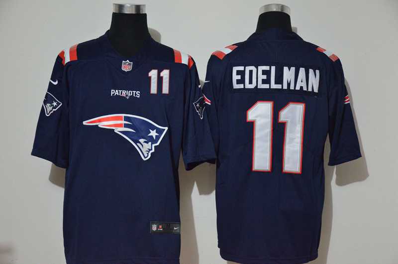 Nike Patriots 11 Julian Edelman Navy Team Big Logo Number Vapor Untouchable Limited Jersey,We sell and wholesale Nike Patriots 11 Julian Edelman Navy Team Big Logo Number Vapor Untouchable Limited Jersey on line form chian!